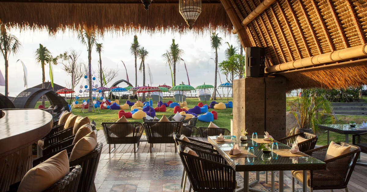 Een foto van de faciliteiten bij Wyndham Tamansari Jivva Resort