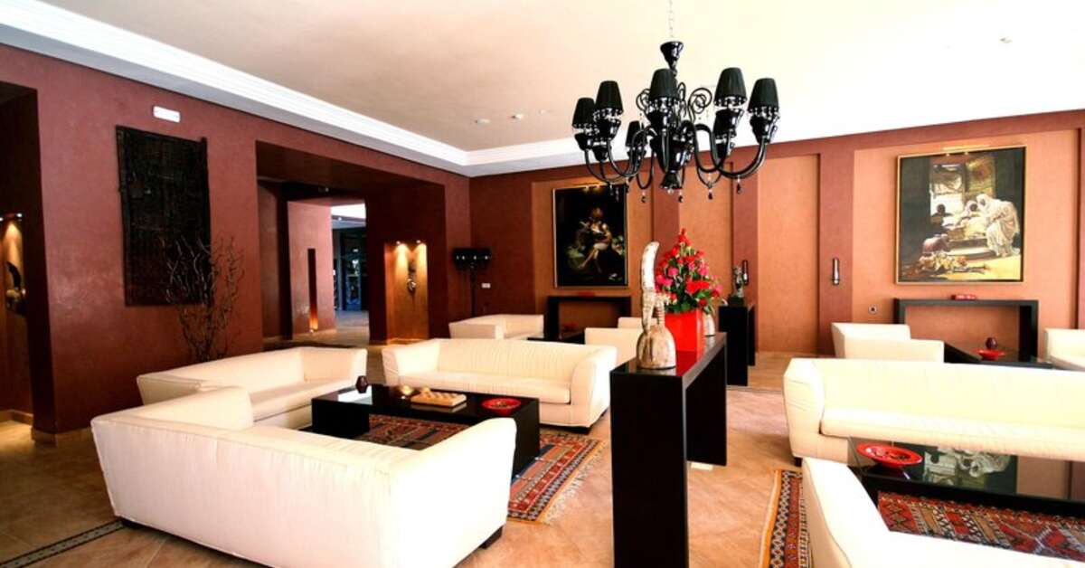 Een foto van het interieur van Tikida Golf Palace