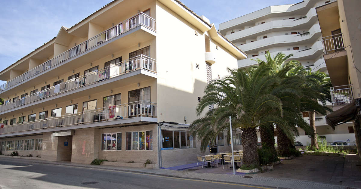 Een foto van de buitenkant van Bona Vista Hostal
