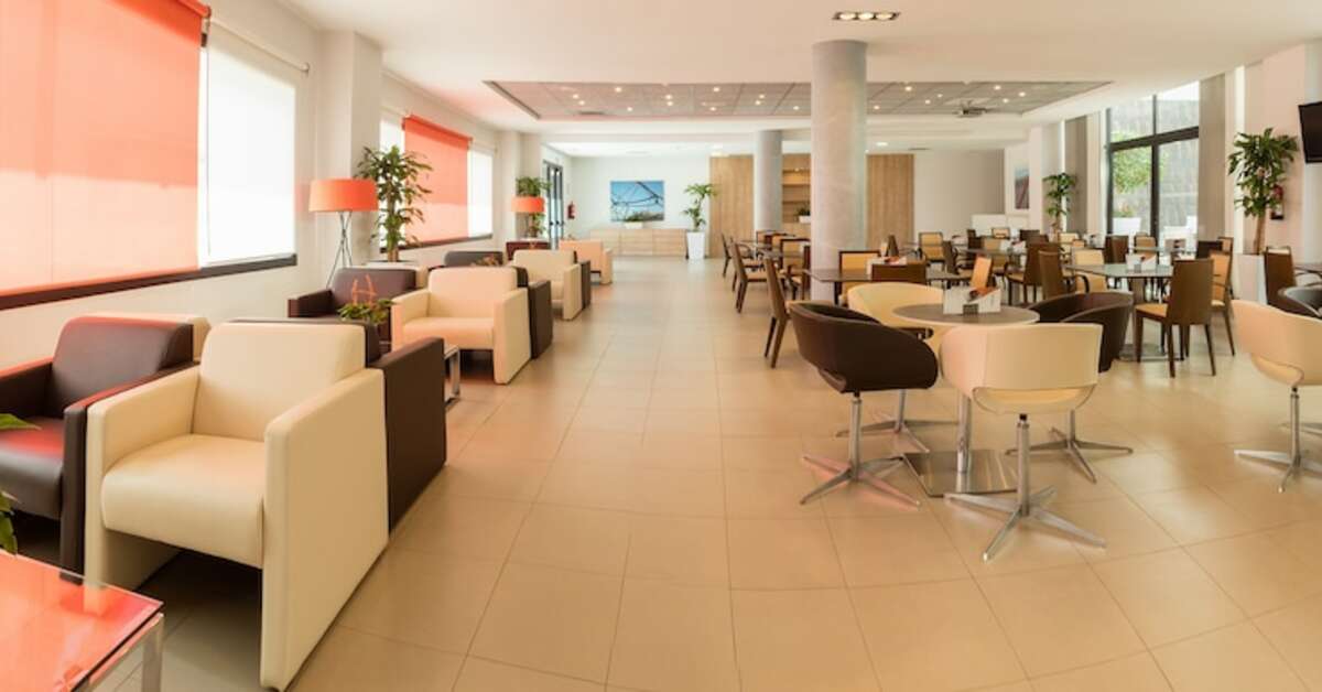 Een foto van het interieur van RH Don Carlos & Spa
