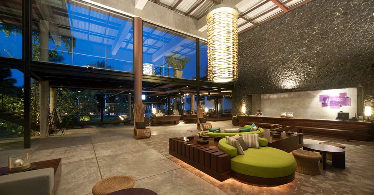 Een foto van het interieur van Holiday Ao Nang Beach Resort Krabi