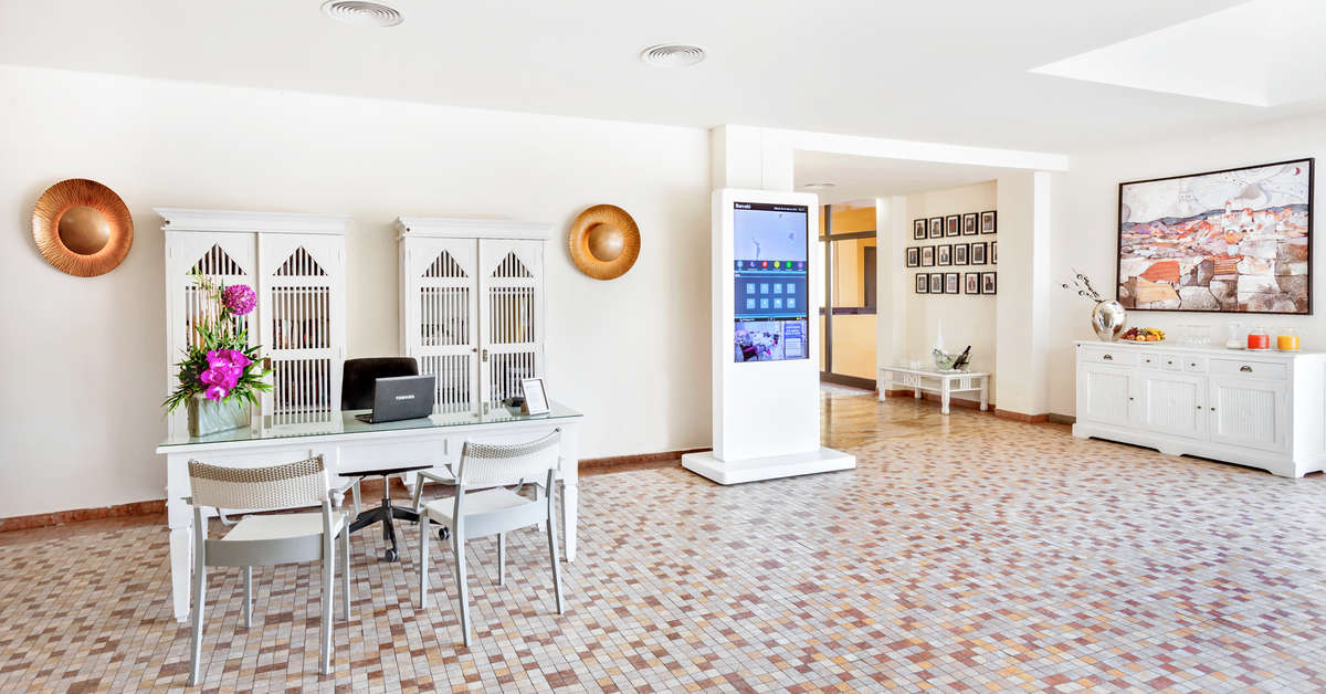 Een foto van het interieur van Occidental Jandia Royal Level
