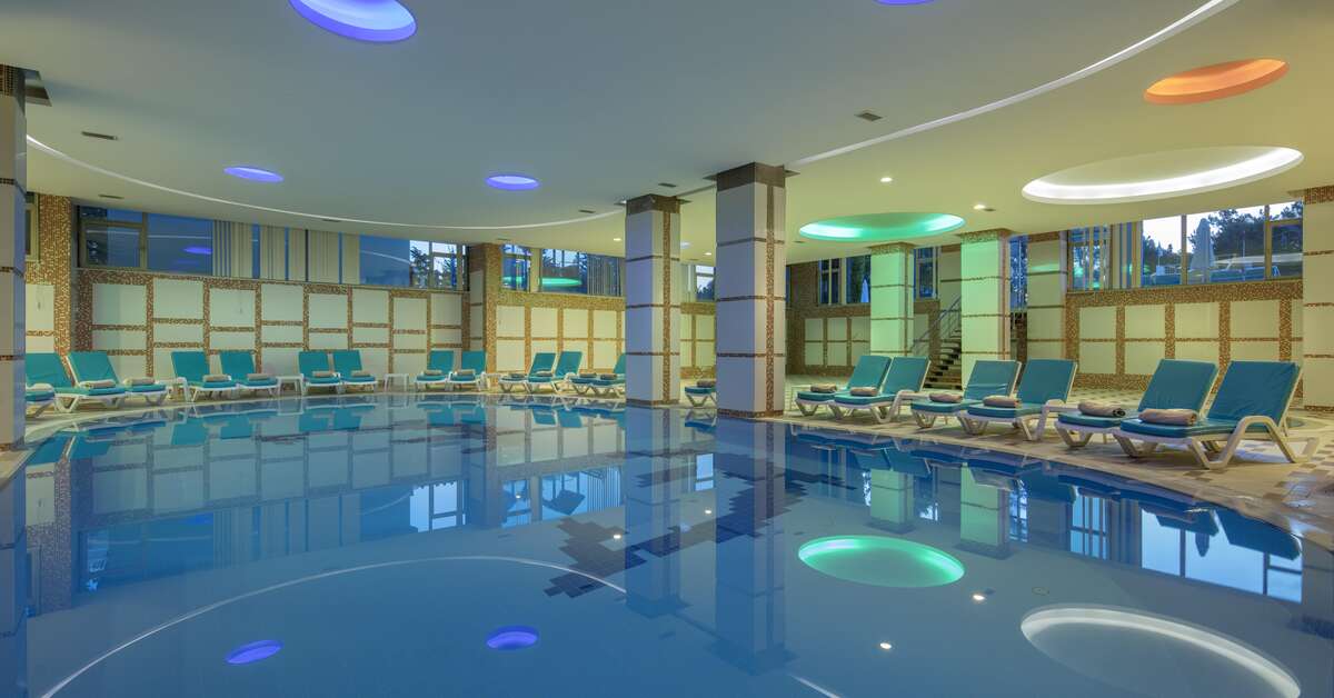 Een foto van het zwembad bij Hotel Grand Ring