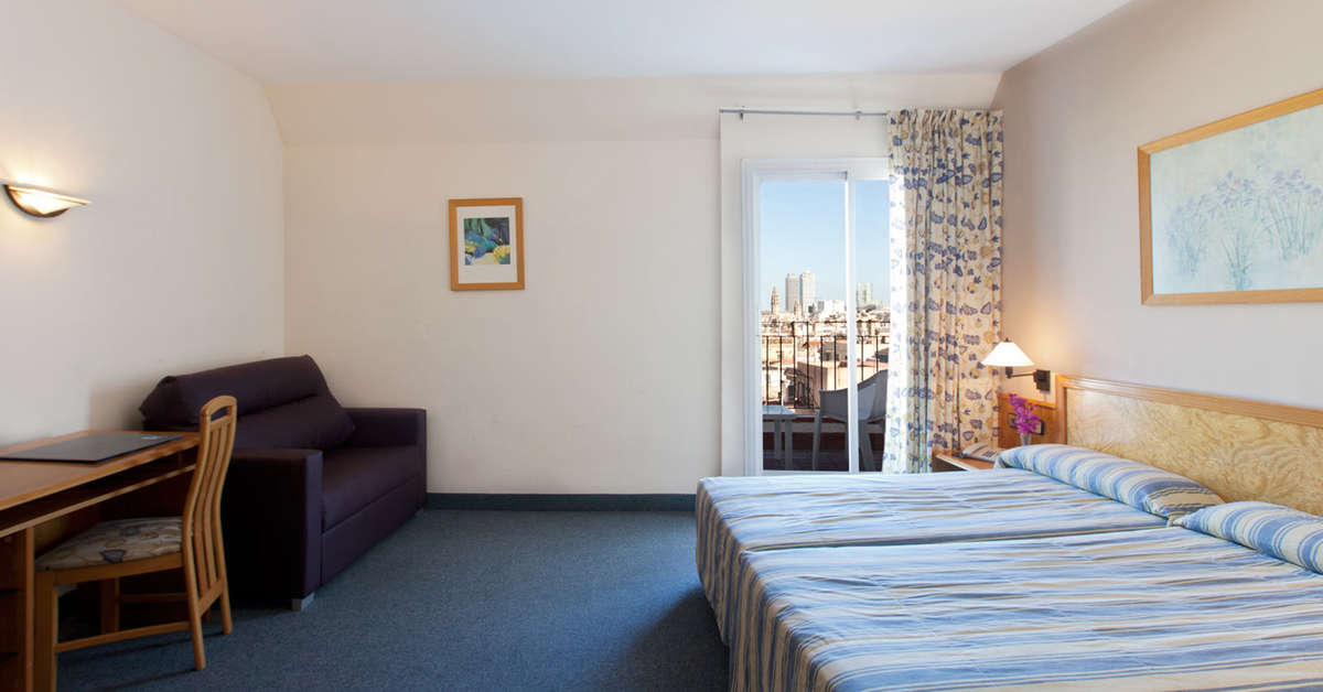 Een foto van Ramblas Hotel Barcelona