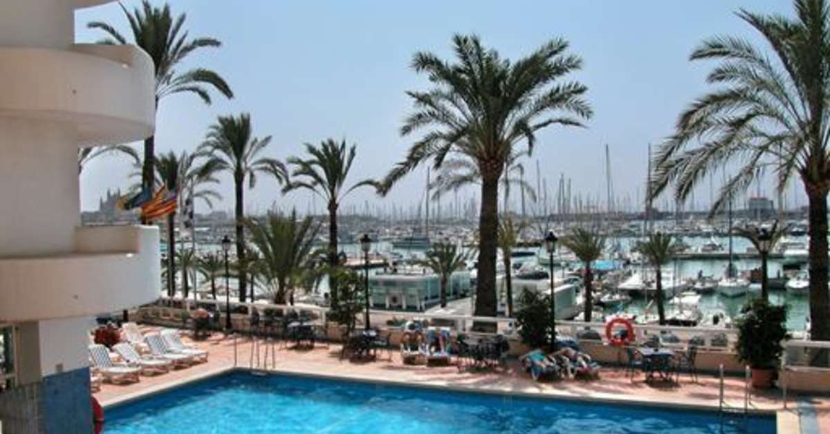 Een foto van een overzicht van Hotel Palma Bellver Affiliated by Melia