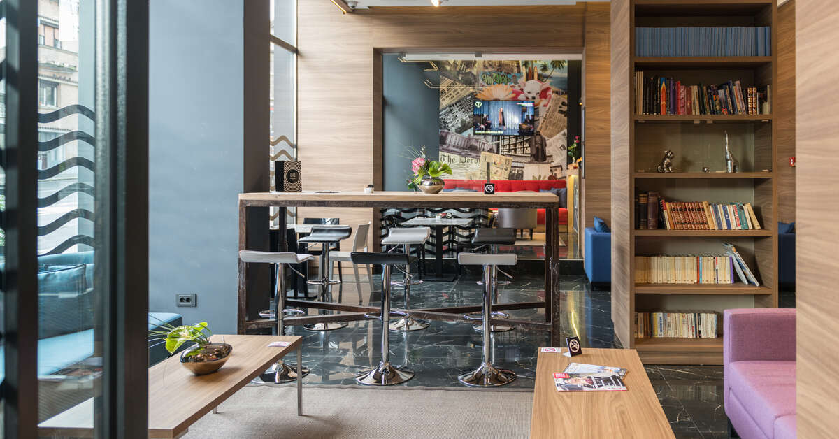 Een foto van de faciliteiten bij 88 Rooms Hotel