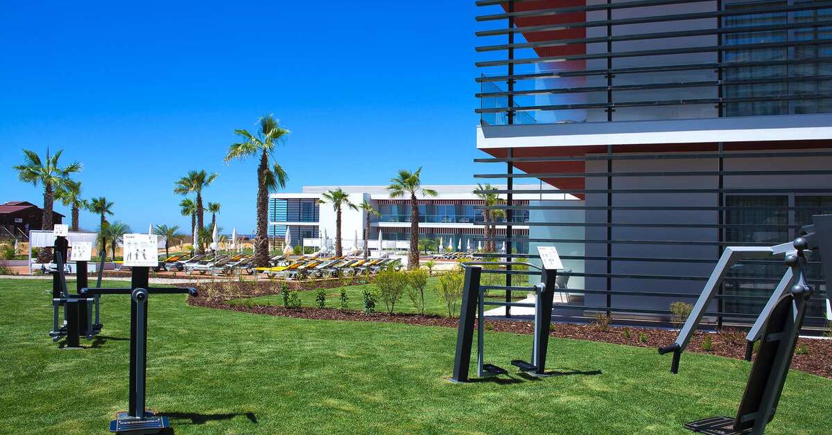 Ein Foto von den Einrichtungen im Pestana Alvor South Beach