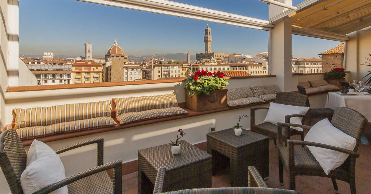 Een foto van de faciliteiten bij Hotel Pitti Palace Al Ponte Vecchio