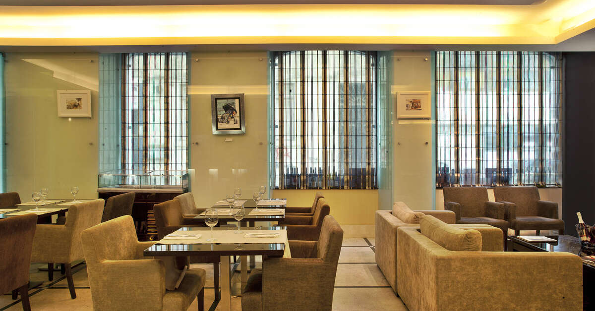Een foto van het interieur van Turim Restauradores Hotel