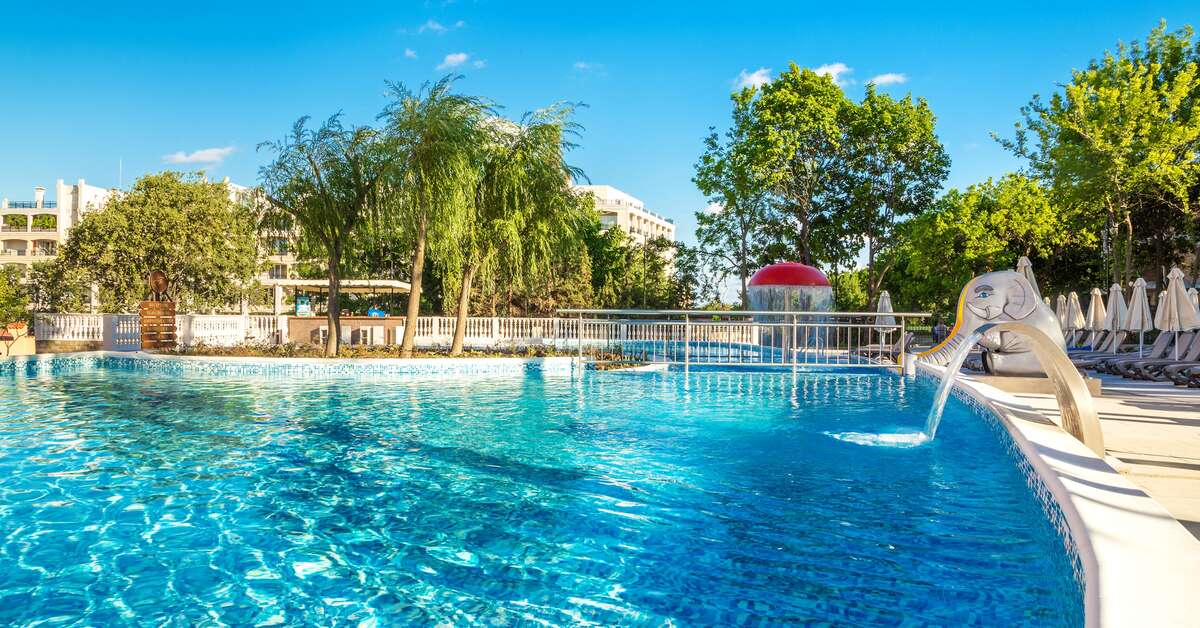 Een foto van het zwembad bij Festa Via Pontica Resort