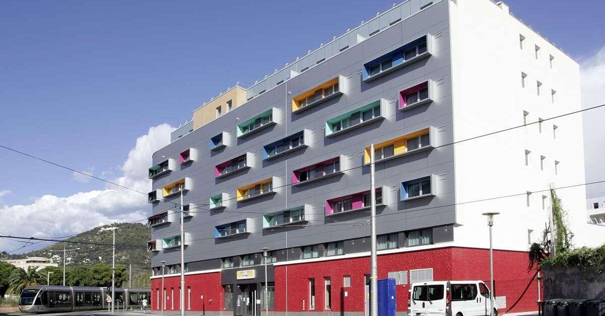 Een foto van de buitenkant van Appart'City Classic Nice Acropolis