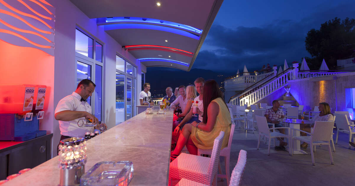 Ein Foto von den Einrichtungen im Sunny Hill Alya Hotel