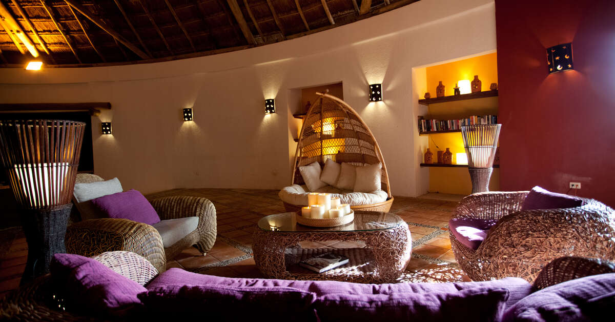 Een foto van het interieur van Villas HM Paraiso del Mar
