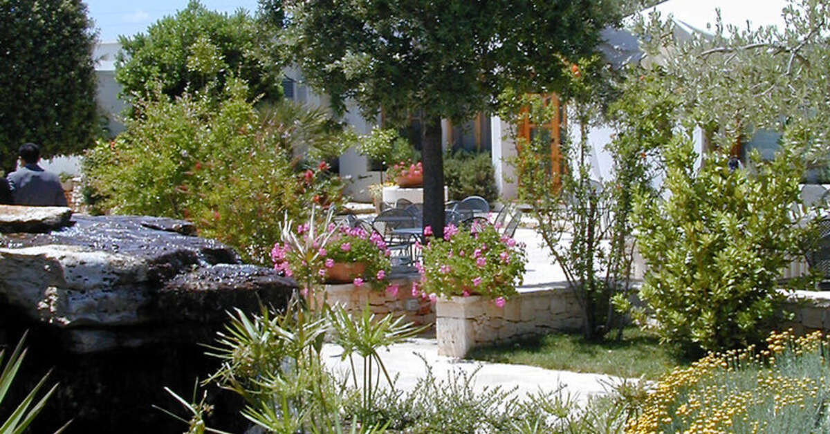 Een foto van het terras bij Grand Hotel la Chiusa di Chietri