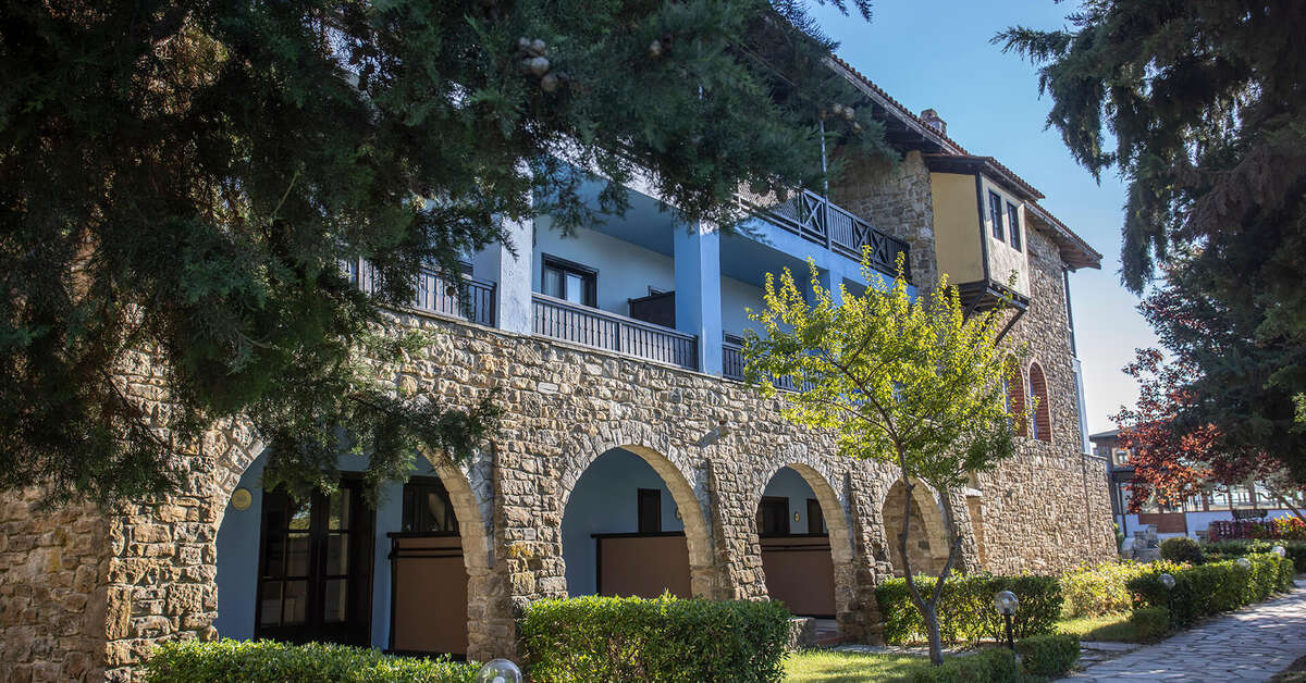 Een foto van de buitenkant van Simantro Resort