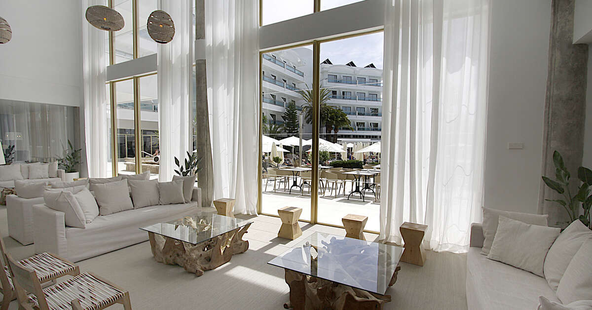Een foto van het interieur van BG Hotel Rei del Mediterrani Palace