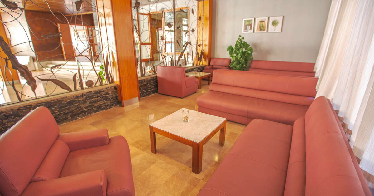 Een foto van het interieur van Hotel Lloret Santa Rosa