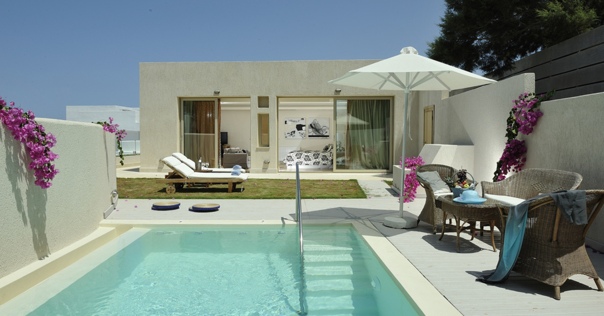 Een foto van Knossos Beach Bungalows & Suites