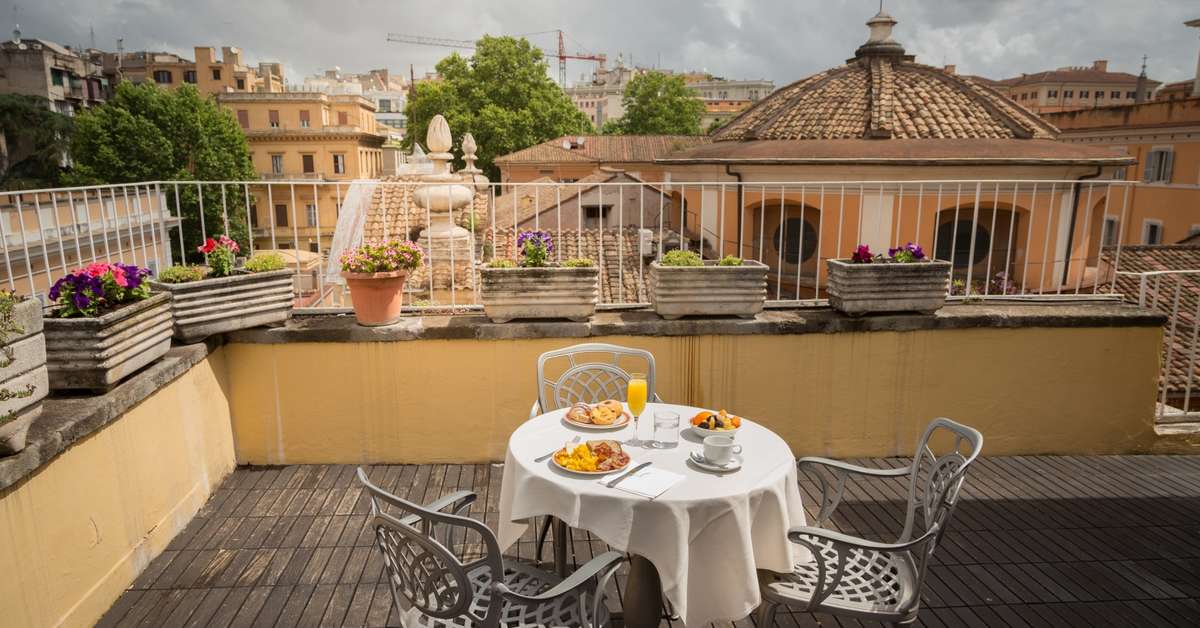 Een foto van Hotel Raffaello Rome