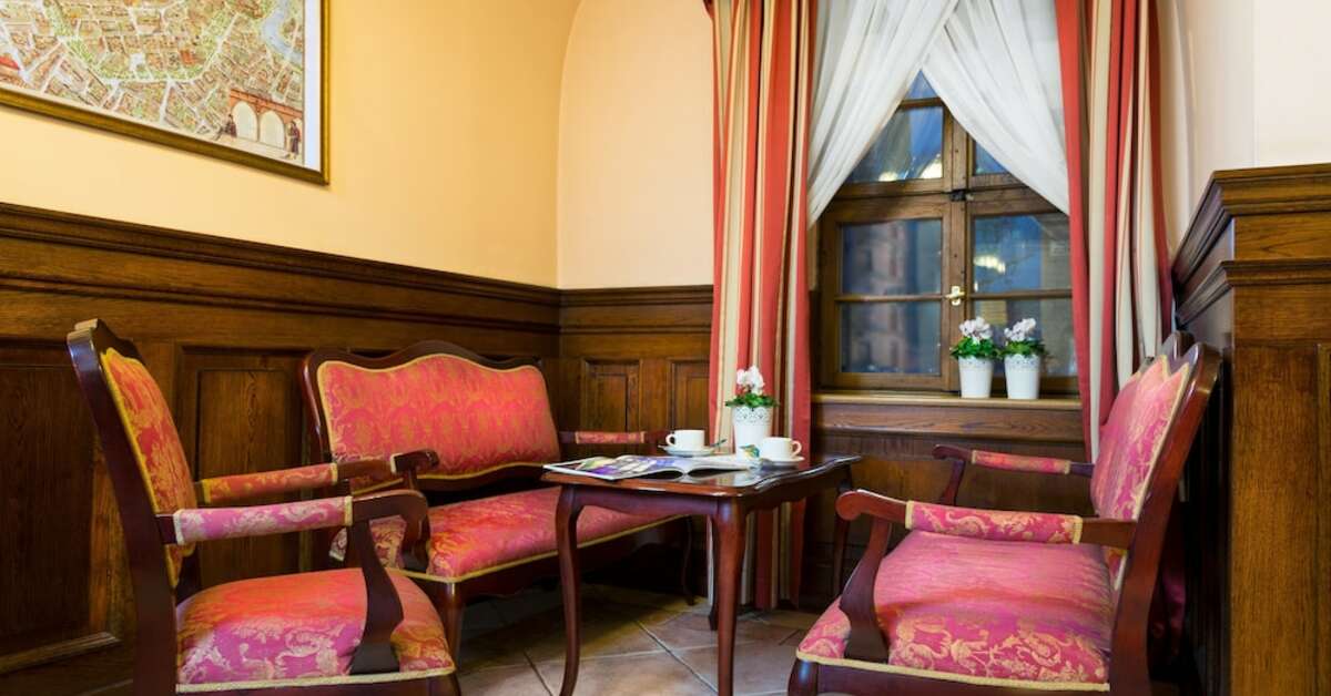 Een foto van het interieur van Hotel RT Regent