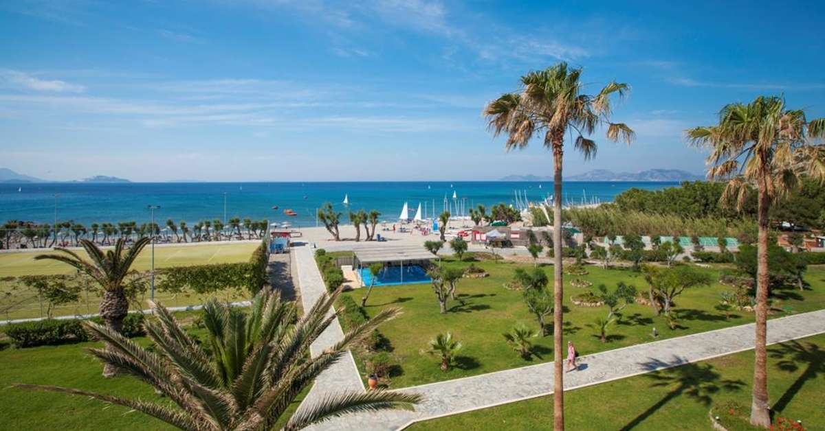 Een foto van de buitenkant van Atlantica Beach Resort Kos
