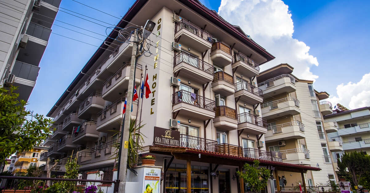 Ein Foto vom Innenbereich im Oba Time Hotel