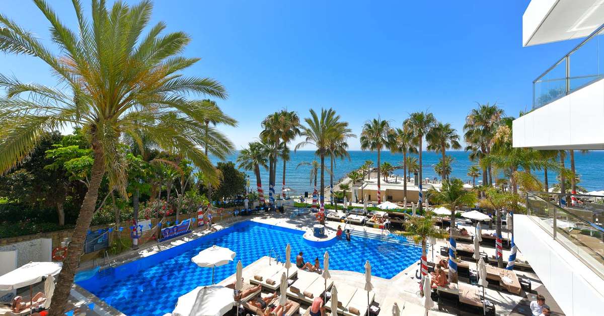 Een foto van een overzicht van Amare Marbella Beach Hotel