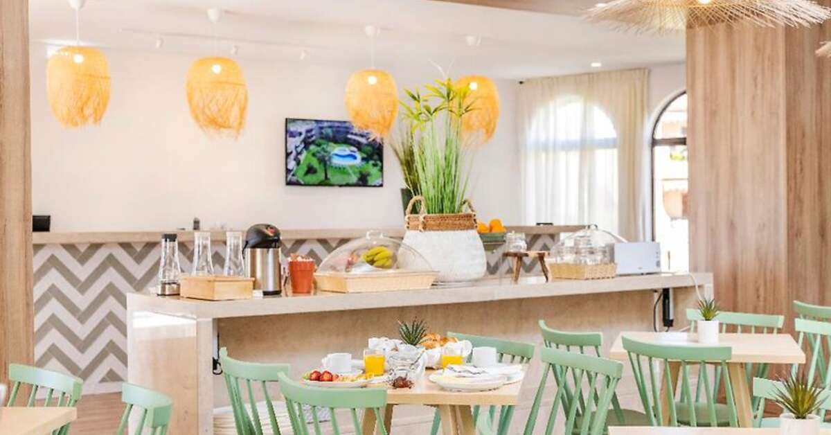 Ein Foto von den Einrichtungen im Clube Maria Luisa