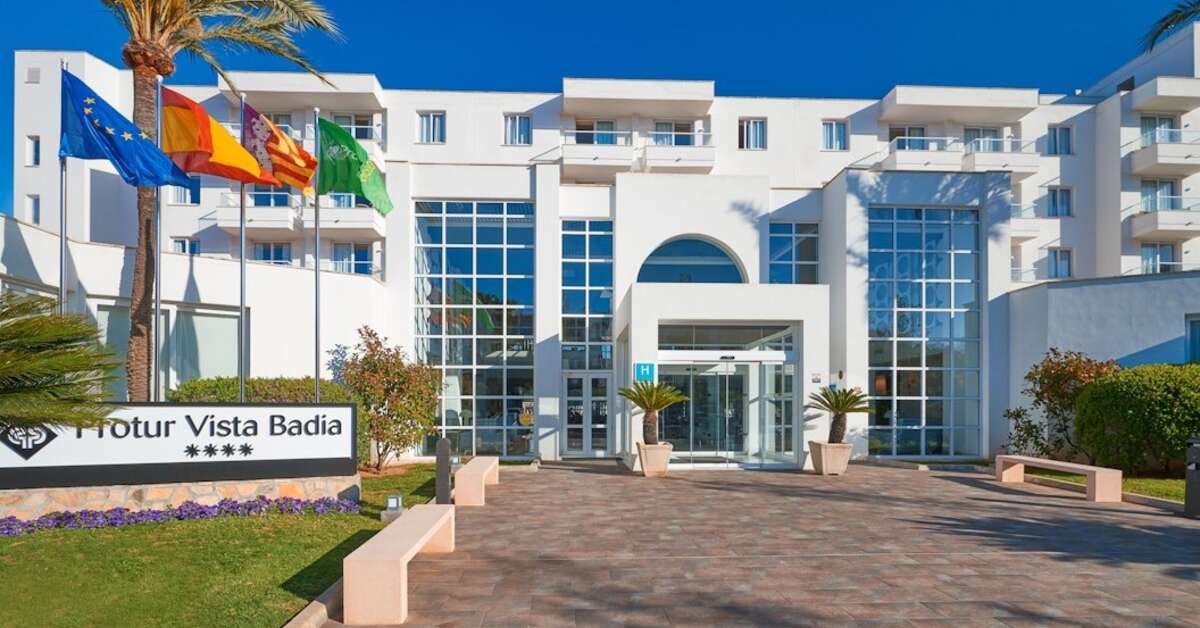 Een foto van de buitenkant van Aparthotel Protur Vista Badia