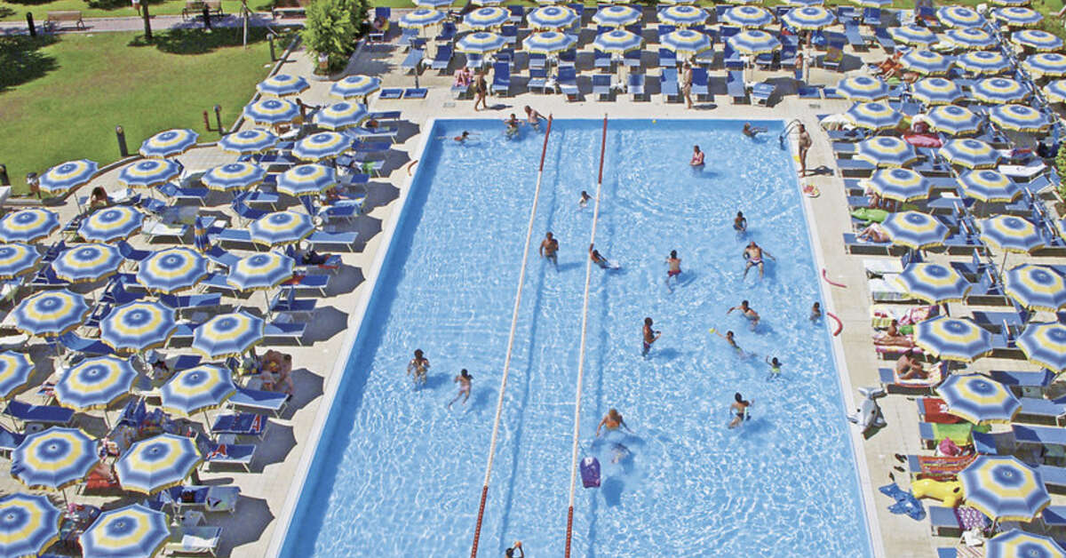 Een foto van het zwembad bij Club Hotel Dante