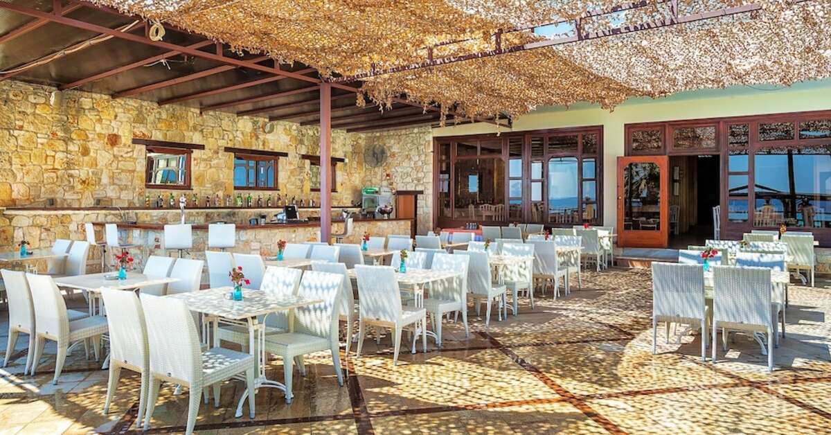 Ein Foto von den Einrichtungen im Possidi Paradise Hotel