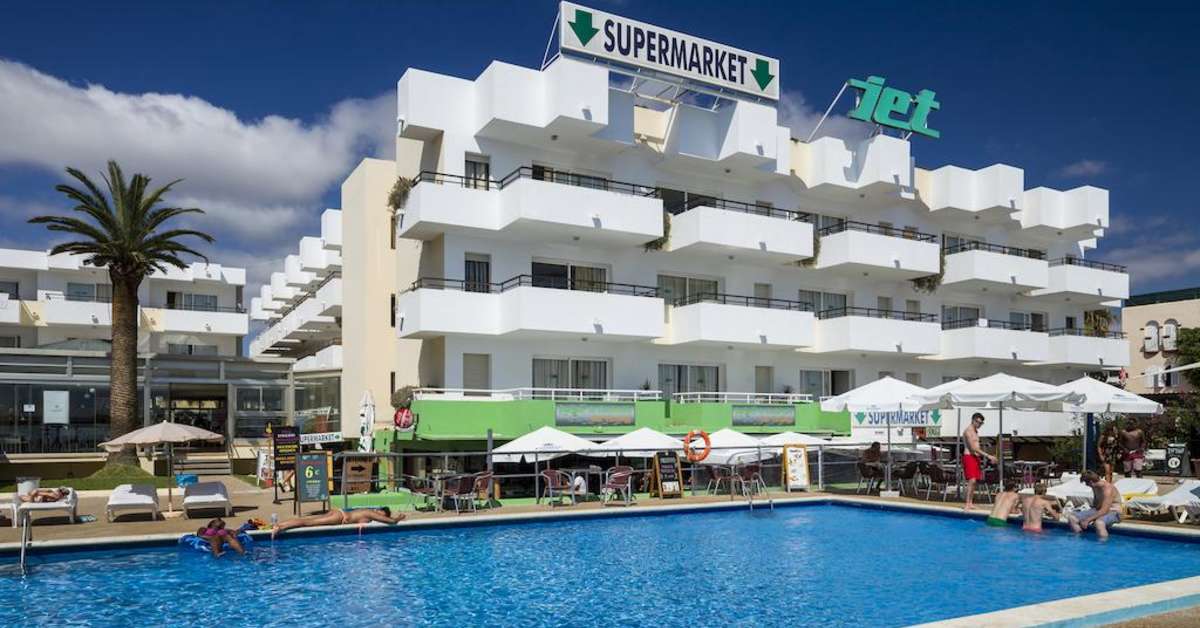 Een foto van een overzicht van Ibiza Jet Appartementen