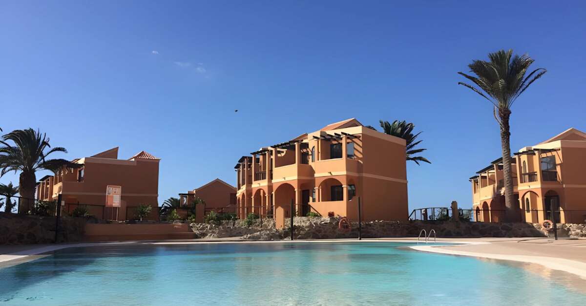 Een foto van het zwembad bij Bakour Fuerteventura La Pared