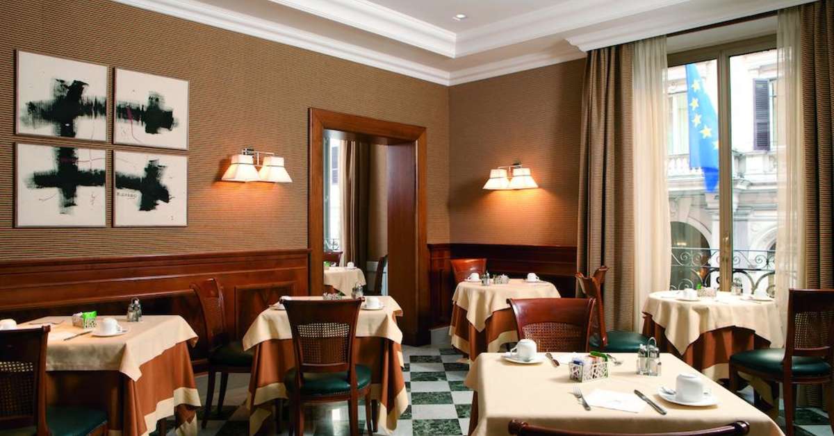Een foto van de faciliteiten bij Hotel Mascagni