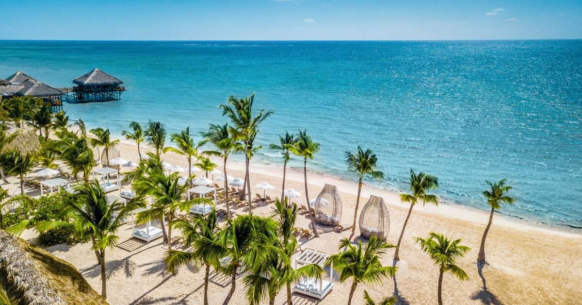 Een foto van het strand bij Sanctuary Cap Cana