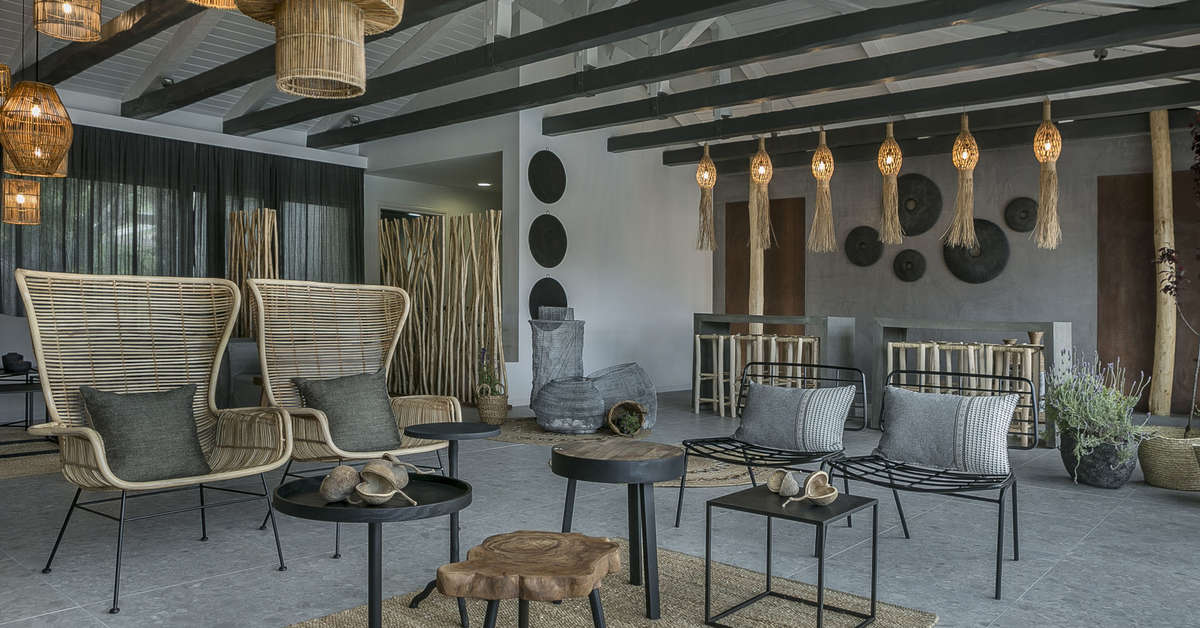 Een foto van het interieur van Avithos Resort