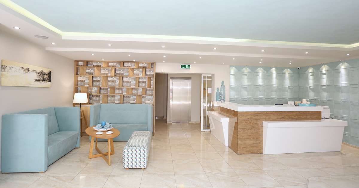 Een foto van het interieur van Hotel Tropical