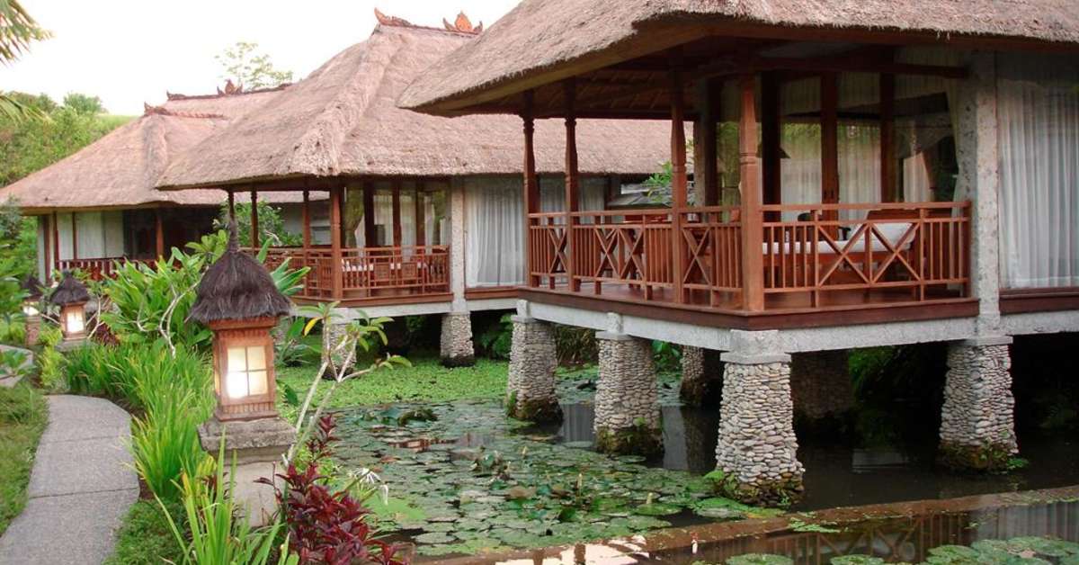 Een foto van het interieur van Santi Mandala Villa & Spa
