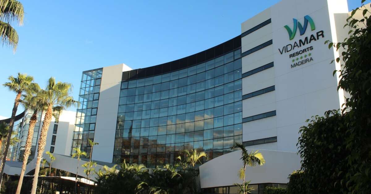 Een foto van de buitenkant van VidaMar Resort Madeira