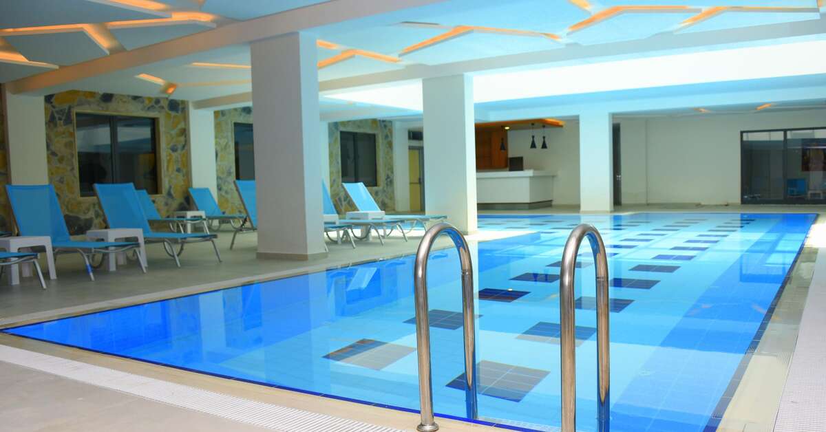 Een foto van het zwembad bij Infinity by Yelken Aquapark & Resort