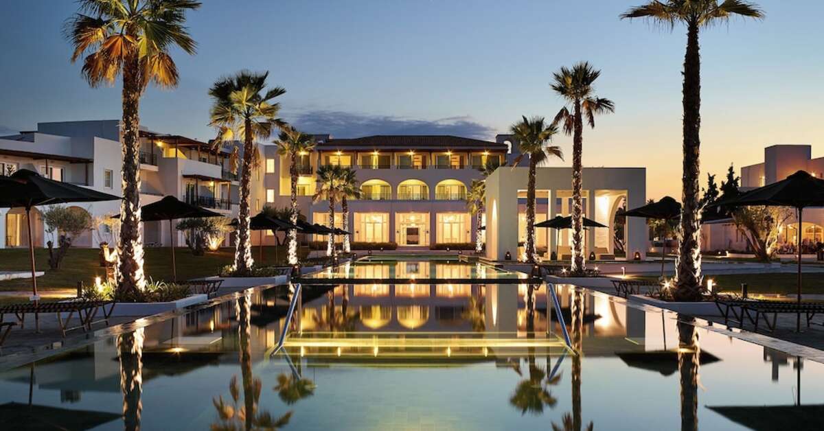 Een foto van het zwembad bij Grecotel Casa Marron