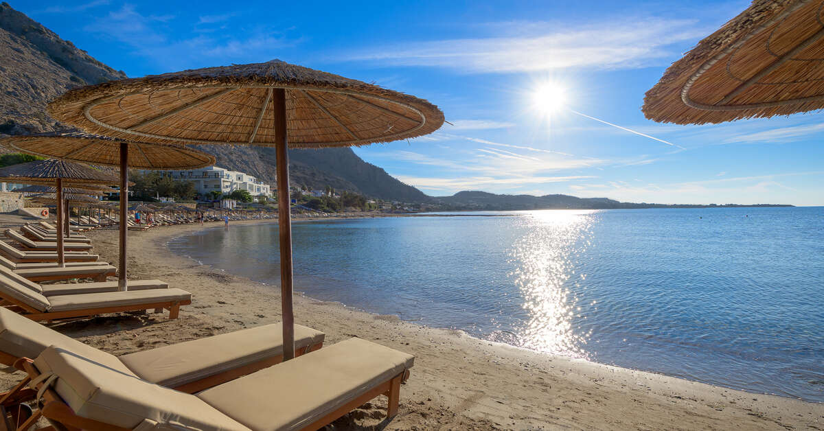 Een foto van het strand bij Sentido Sunrise Beach