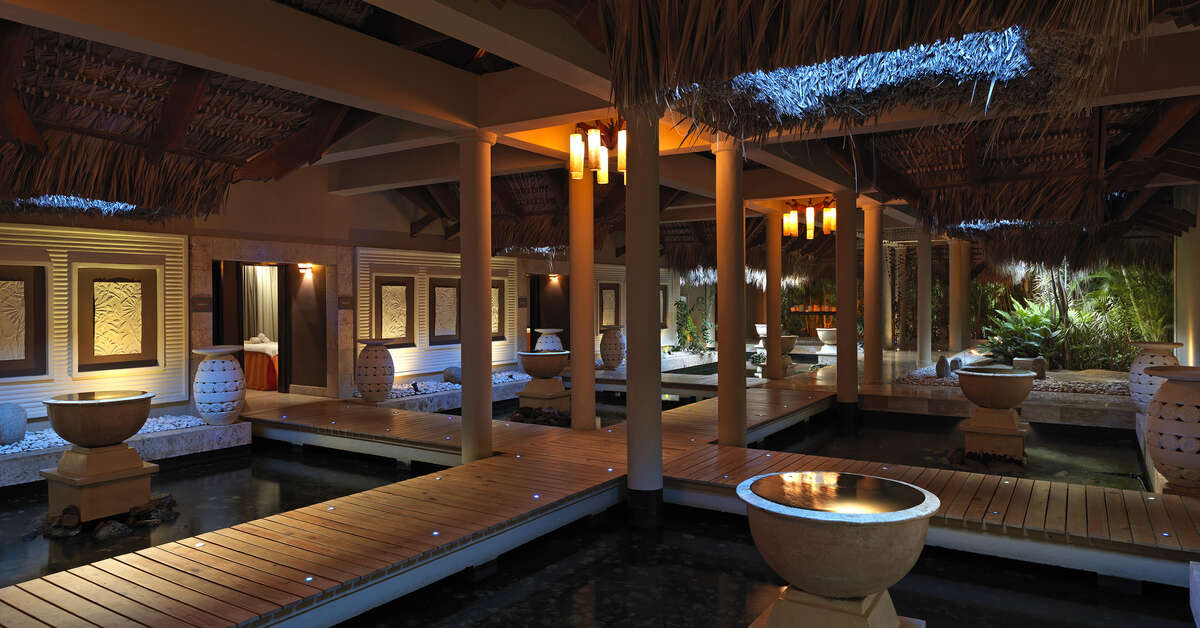 Een foto van het interieur van Paradisus Palma Real Golf & Spa Resort