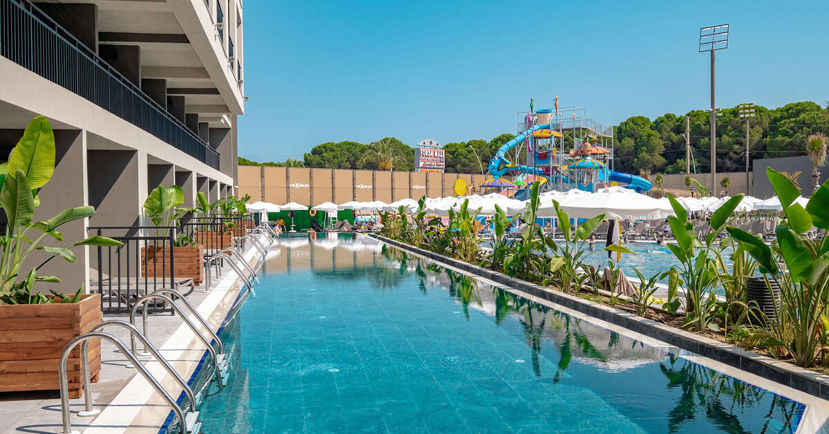 Een foto van het zwembad bij Hotel The X Belek