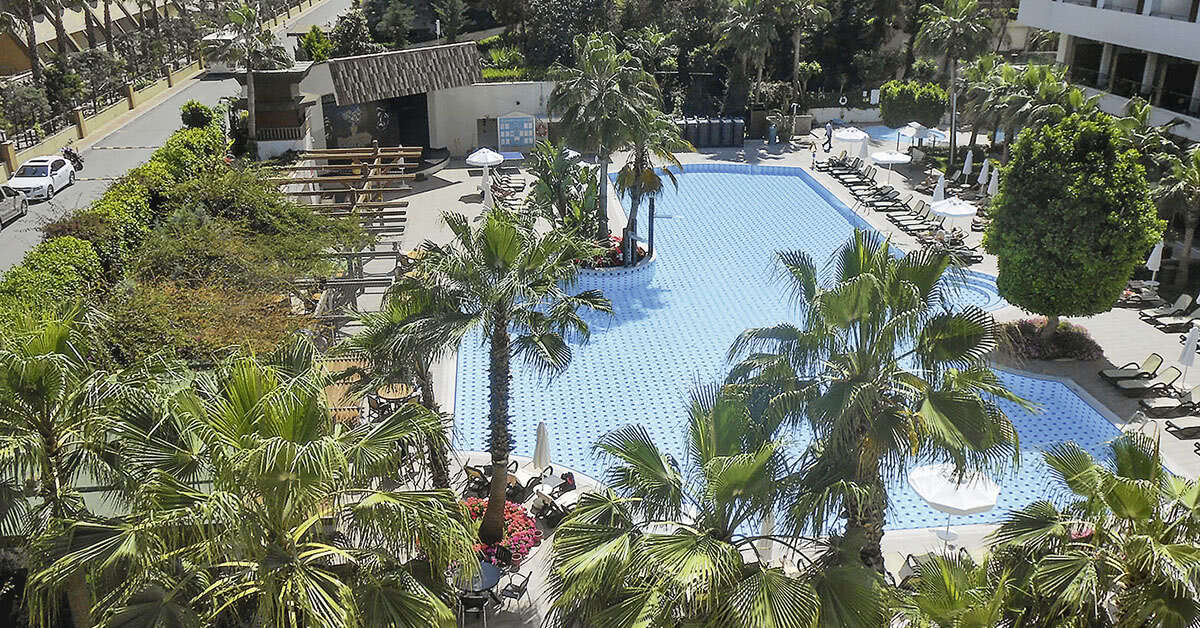 Ein Foto vom Pool im Port Side Resort Hotel