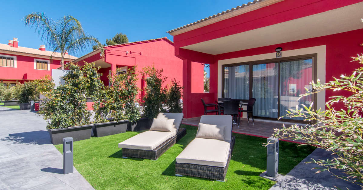 Een foto van het terras bij Holiday Paradise Residencial