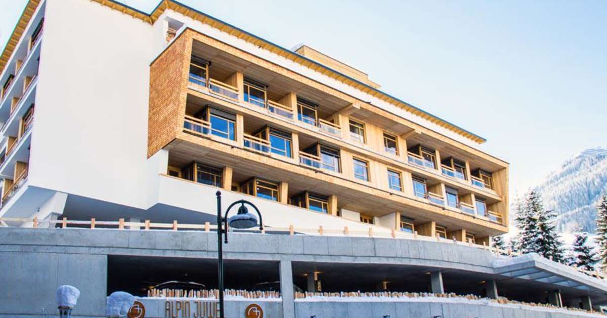 Een foto van de buitenkant van Alpin Juwel Hotel