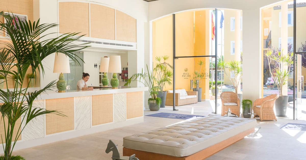 Een foto van het interieur van Club Del Sol Aparthotel