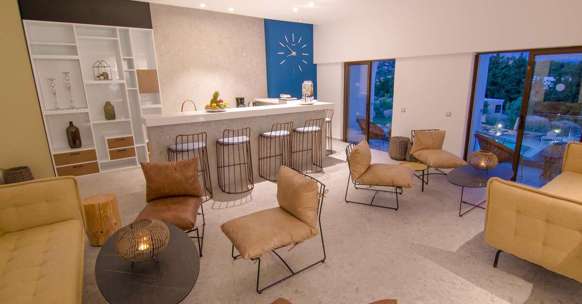 Ein Foto von den Einrichtungen im Lindos Breeze Beach Hotel