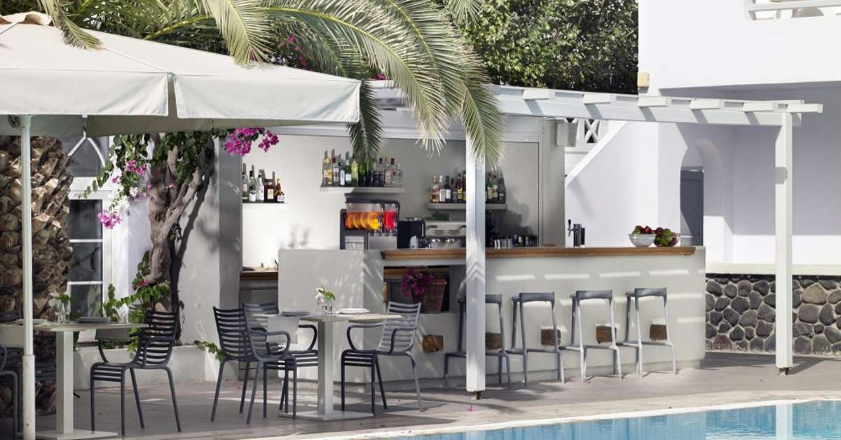 Ein Foto von den Einrichtungen im Afroditi Venus Beach Hotel & Spa